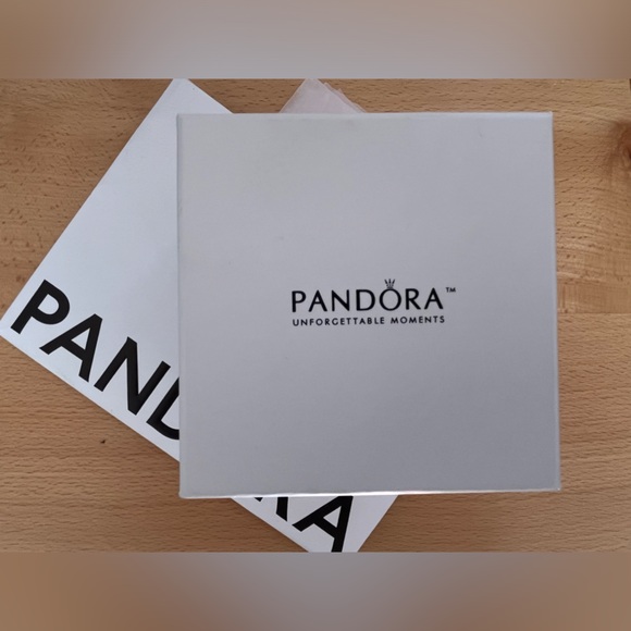 Pandora 2011 Porcelain Ball Christmas Tree🎄 Ornament w Ribbon & Original Box 🎁 - Picture 12 of 14